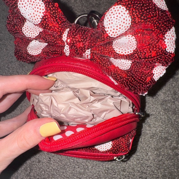 Disney Red and White Polka Dot Bag - Picture 2 of 5